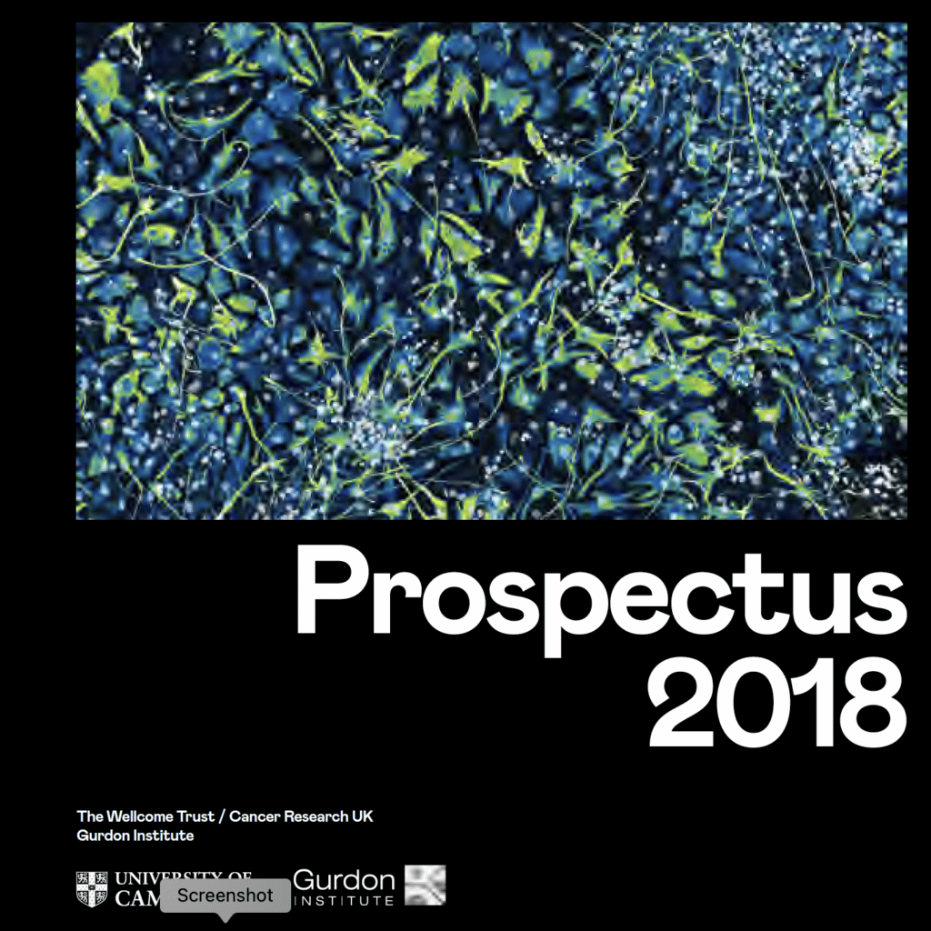 Cover of Prospectus 2018